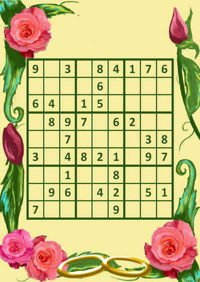 Sudoku et roses